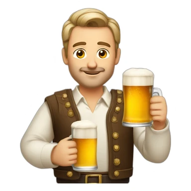 polish man with beer sticker
