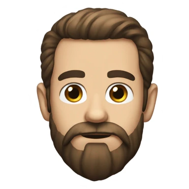 jack dorsey with long beard sticker