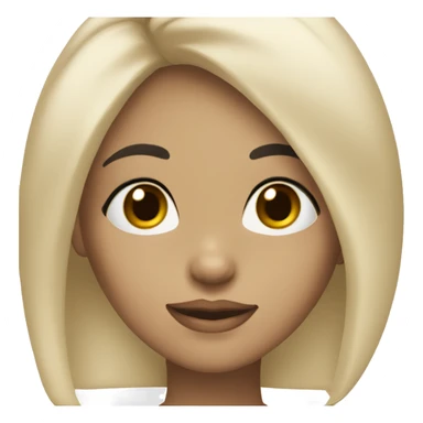 girl with black, short hair, almond, black eyes, long eyelashes, big lips, face with cheeks. sticker