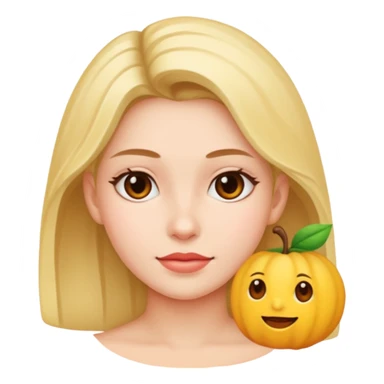 Girl with qudra chin  sticker