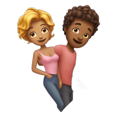 Personne qui fait l’amour sticker
