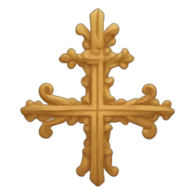 Logo croix bouddiste sticker