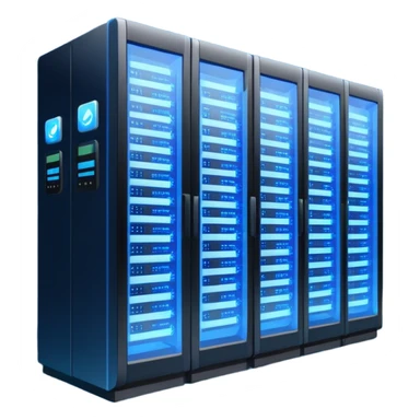 data centre electric  sticker