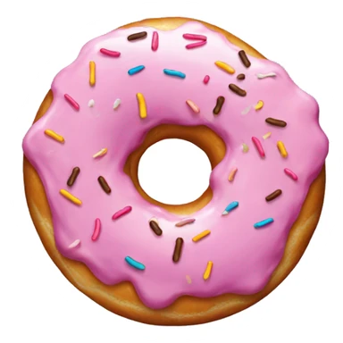Donut sticker