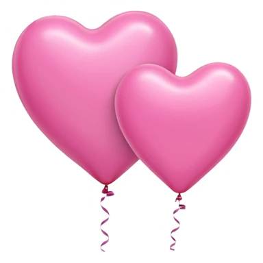 heart pink balloons sticker