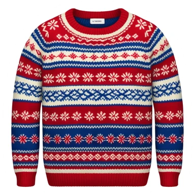norwegian marius knit sweater sticker
