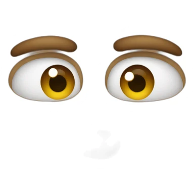 emoji enojado con ojo irritado sticker
