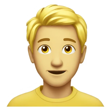 regular yellow sun sticker