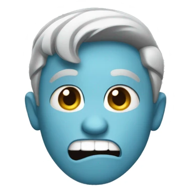 mischievous side look with finger curled in front of mouth sticker