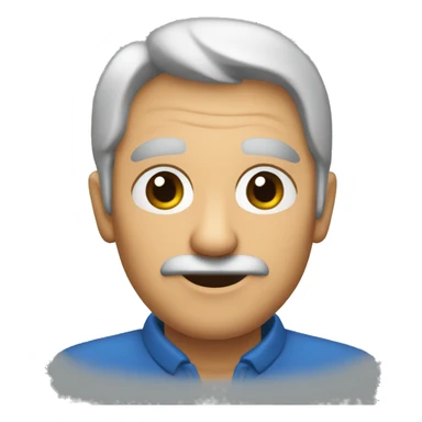 Viejo rubio con ojos azules sticker