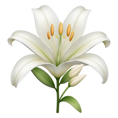 lily flower  sticker