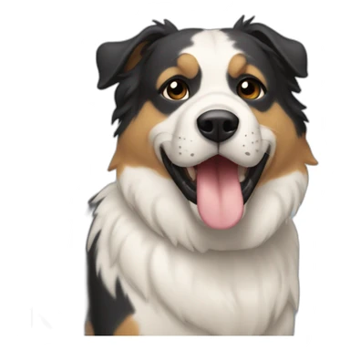 Pasear al perro sticker