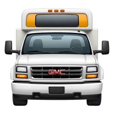 White GMC 1500 sticker