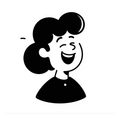 person laughing sticker