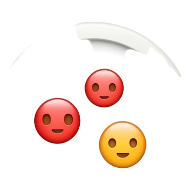 Three dots vertical in circle  sticker