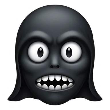 disturbing small icon sticker