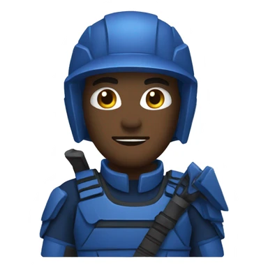 blue team guard sticker