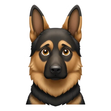 german shepherd sticker
