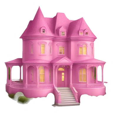 Pink mansion  sticker