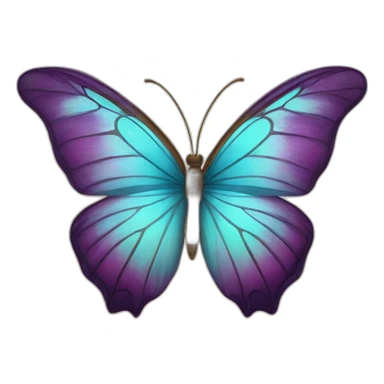 Mariposa que forma una psique de psicologia sticker