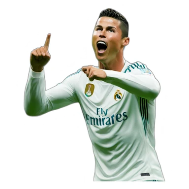 ronaldo celebration emoji sticker