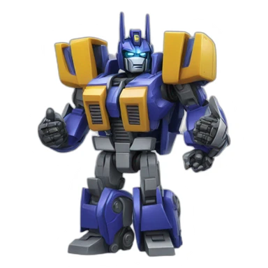 transformer thumbs up sticker