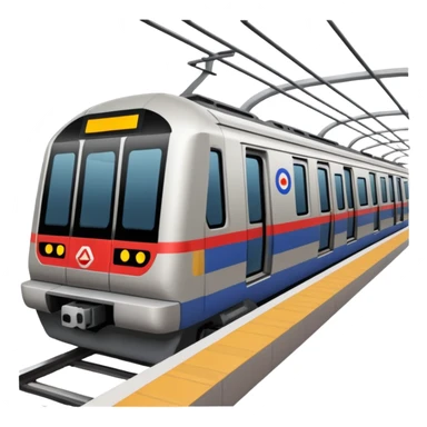 Delhi metro rail🚇 sticker