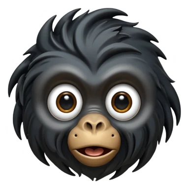 apes freaking out as black hole forms before them sticker