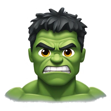 hulk from marvel sticker
