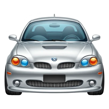 Revved car y2k sticker