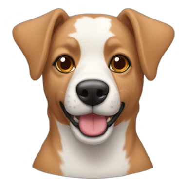 mixed beed dog sticker