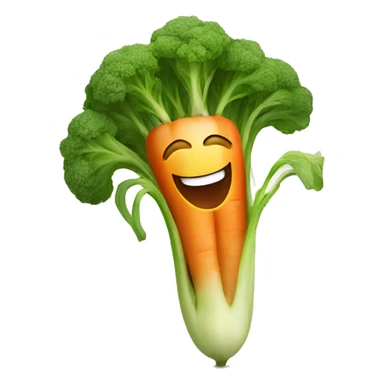 Happy vegetables  sticker