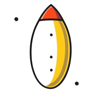 cartoonish dot bullet point sticker