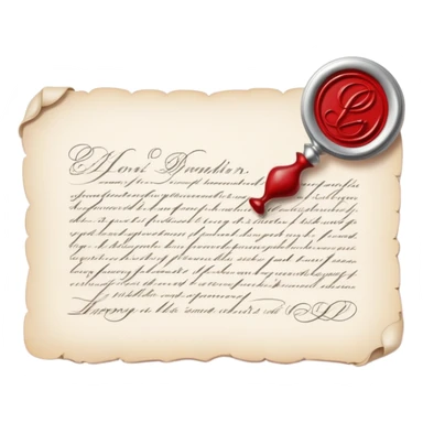 Light silver romantic letter sticker