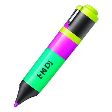 HIGHLIGHTER PEN sticker