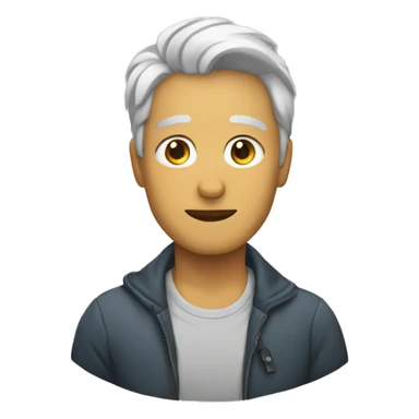 Persona señalandome a mí sticker