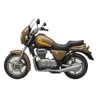 Chien sur une moto  sticker