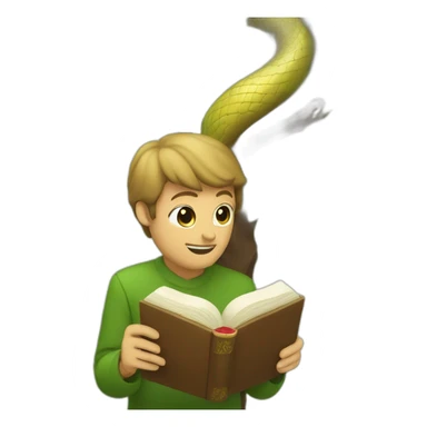 bible adam and snake on apple tree sticker