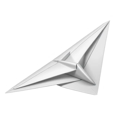 paper airplane sticker