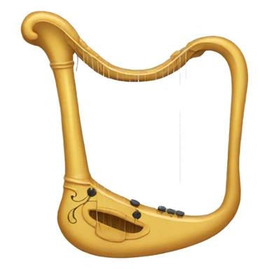 lyre sticker