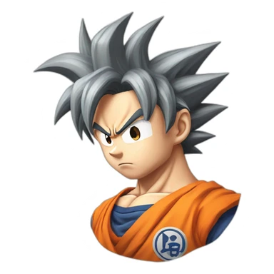 Son goku telling you to sleep sticker
