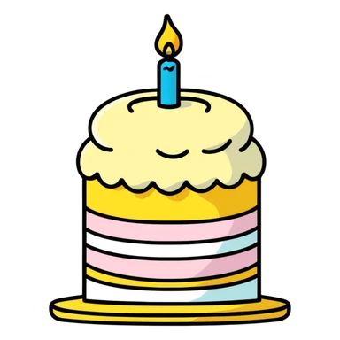 birthday sticker