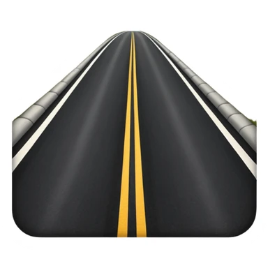 long road png-formate sticker