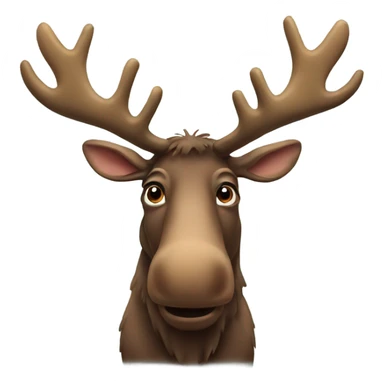 Moose sticker