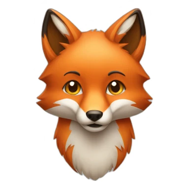 a UX fox sticker