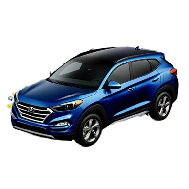 Hyundai Tucson SE 2019 Navy  sticker