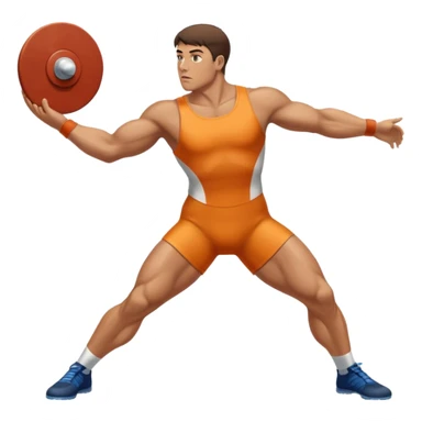 Discus Thrower sticker