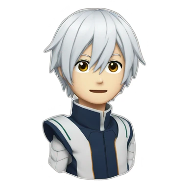 Shoto in the my hero academia sticker