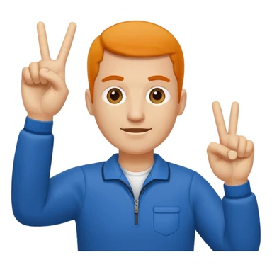 sports coach making "t" sign sticker