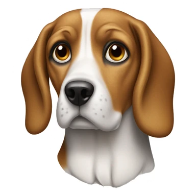 Beagle hound dog  sticker